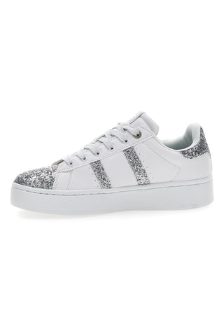 Sneakers Platform Cotton Belt Yard Glitter Bele
