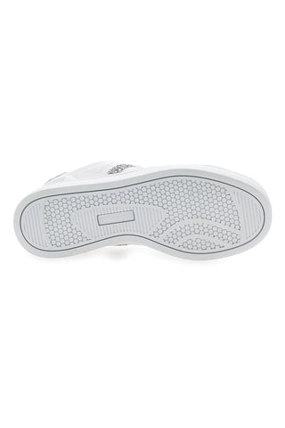 Sneakers Platform Cotton Belt Yard Glitter Bele