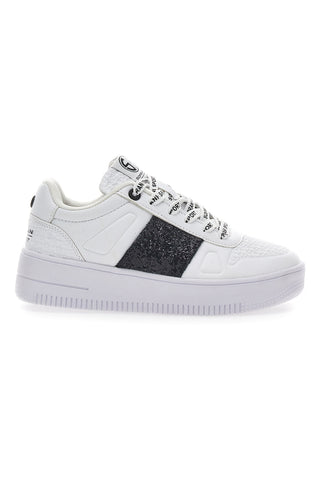 Superge Flatform Soprani Jimmy Glitter Bele