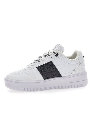 Superge Flatform Soprani Jimmy Glitter Bele