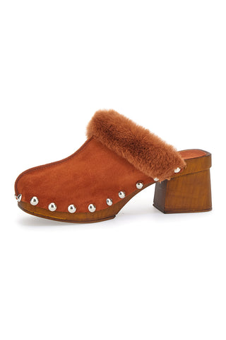 Klompi Clogs iz EcoFur Pittarello Must Have 15301 Cognac