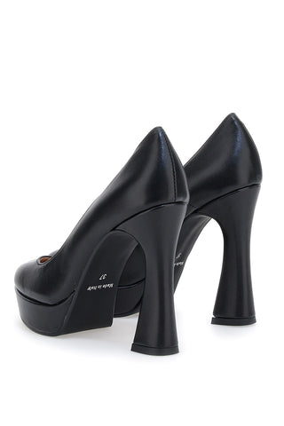Décolleté Plateau Pittarello Glam 7801 Črne