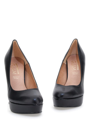 Décolleté Plateau Pittarello Glam 7801 Črne