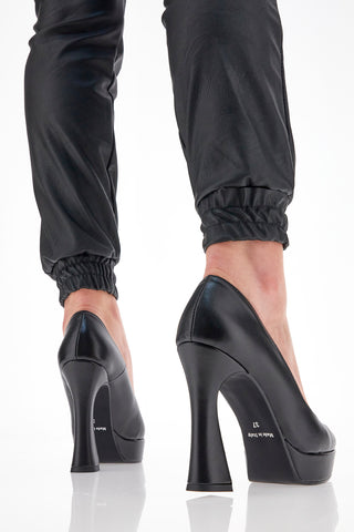 Décolleté Plateau Pittarello Glam 7801 Črne