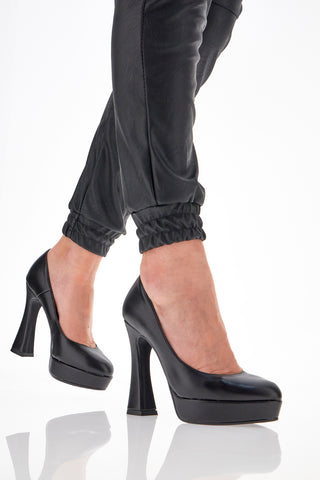 Décolleté Plateau Pittarello Glam 7801 Črne