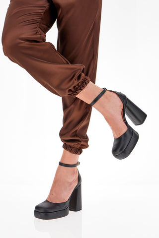 Décolleté Platform Pittarello Elite 82803 Črne