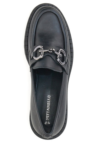 Mokasin Pittarello 9605700 Črn z zaponko