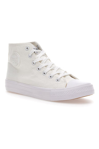 Everlast 230238 bele platnene superge srednjega kroja