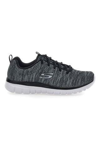 Črni športni copati Skechers Twisted Fortune