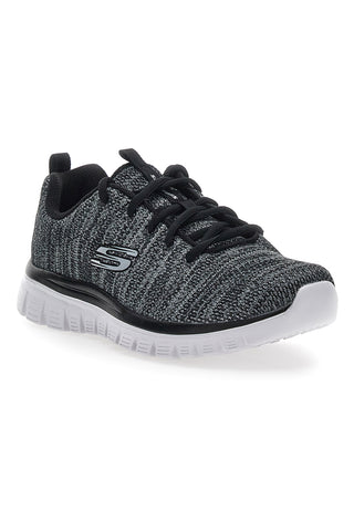 Črni športni copati Skechers Twisted Fortune