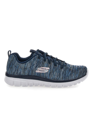 Superge Skechers Twisted Fortune Modre