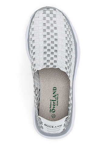 Slip-on superge Overland 9620 White and Grey
