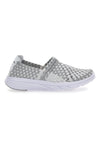 Sneakers Slip-on Overland 640 beli in sivi