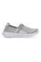 Sneakers Slip-on Overland 640 beli in sivi