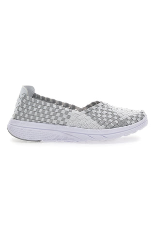 Slip-on superge Overland 645 White and Grey