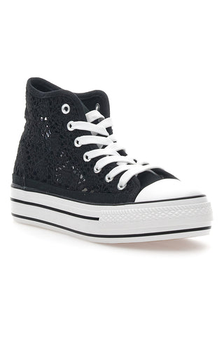 Črni superge Mid-Cut Flatform Energy 110