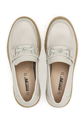 Mokasini s sponko Energy 444 Beige