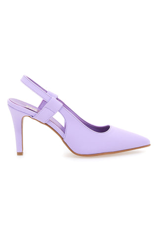 Décolleté Slingback Pittarello Elite 006 Lilac Microfibre