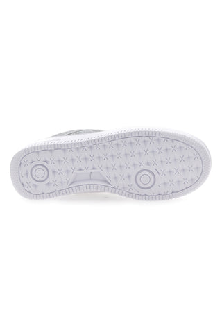 Superge Platform Cotton Belt Bipolar Glitter Argento