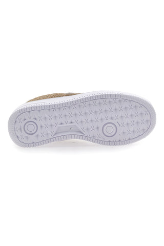 Superge Platform Cotton Belt Bipolar Glitter zlato