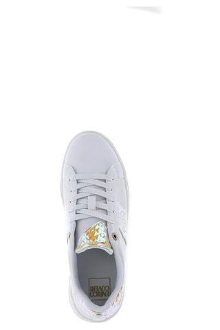 Coveri Ploščati športni copati 314250 White