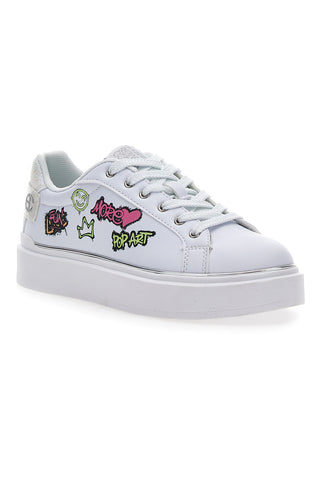Superge Coveri Silvia Graffiti Bianco