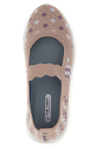 Športne balerinke The First 316323 Roza