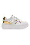 Superge z Flatform Lancetti 01 Bele in zlate