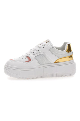 Superge z Flatform Lancetti 01 Bele in zlate