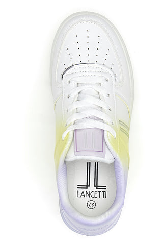 Superge z Flatform Lancetti 015 Bele