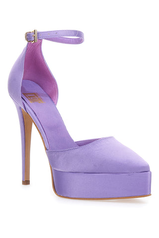 Décolleté Plateau Pittarello Elite 611 Lilac Satin