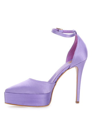 Décolleté Plateau Pittarello Elite 611 Lilac Satin