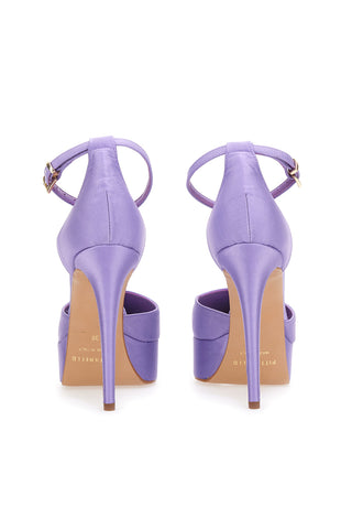 Décolleté Plateau Pittarello Elite 611 Lilac Satin