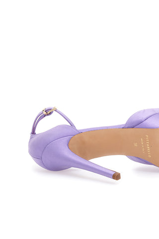 Décolleté Plateau Pittarello Elite 611 Lilac Satin