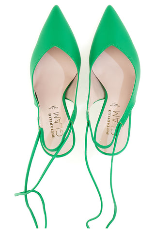 Décolleté Lace-Up Pittarello Glam 3218 Zelena