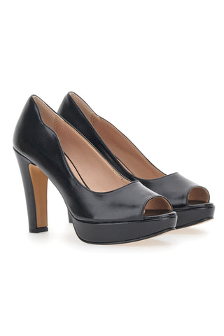 Čipke s platformo Pittarello Vogue 2063 Black