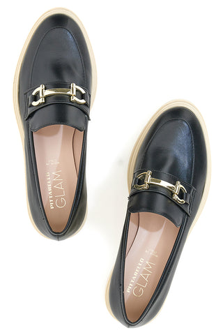 Pittarello Glam 3426 Black mokasini