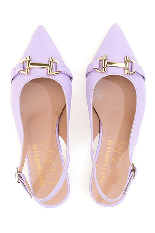 Balerinke Slingback Pittarello Glam 103007 Lila