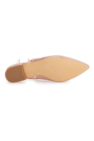 Balerine Lace-Up Prima Riga 15990 Rosa Strass