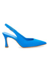 Décolleté Slingback Pittarello Couture 148 Turkizna Saten