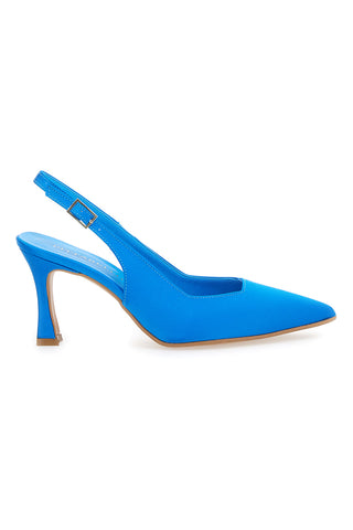 Décolleté Slingback Pittarello Couture 148 Turkizna Saten