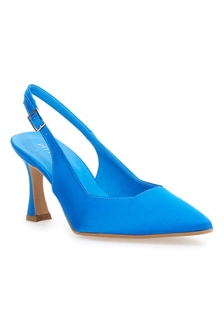 Décolleté Slingback Pittarello Couture 148 Turkizna Saten