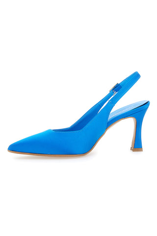 Décolleté Slingback Pittarello Couture 148 Turkizna Saten