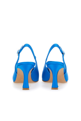 Décolleté Slingback Pittarello Couture 148 Turkizna Saten