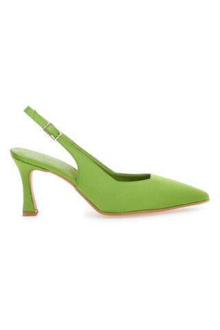 Decolleté SlingBack Pittarello Couture 148 Pistachio Satin