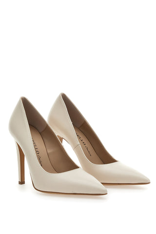 Čipke s špičastimi petami Pittarello Couture 380 Cream