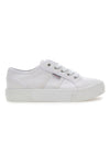Coveri California Canvas White Sneakers