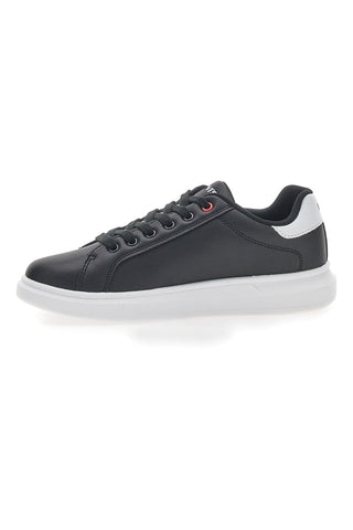 Črni in beli športni copati Levi's Ellis
