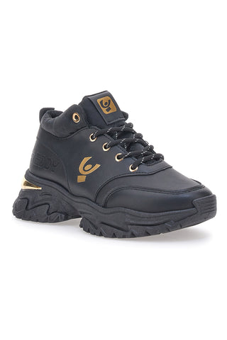 Črni čevlji Chunky Freddy 7565 Nero