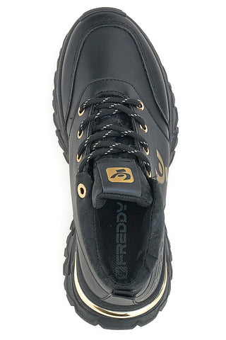 Črni čevlji Chunky Freddy 7565 Nero